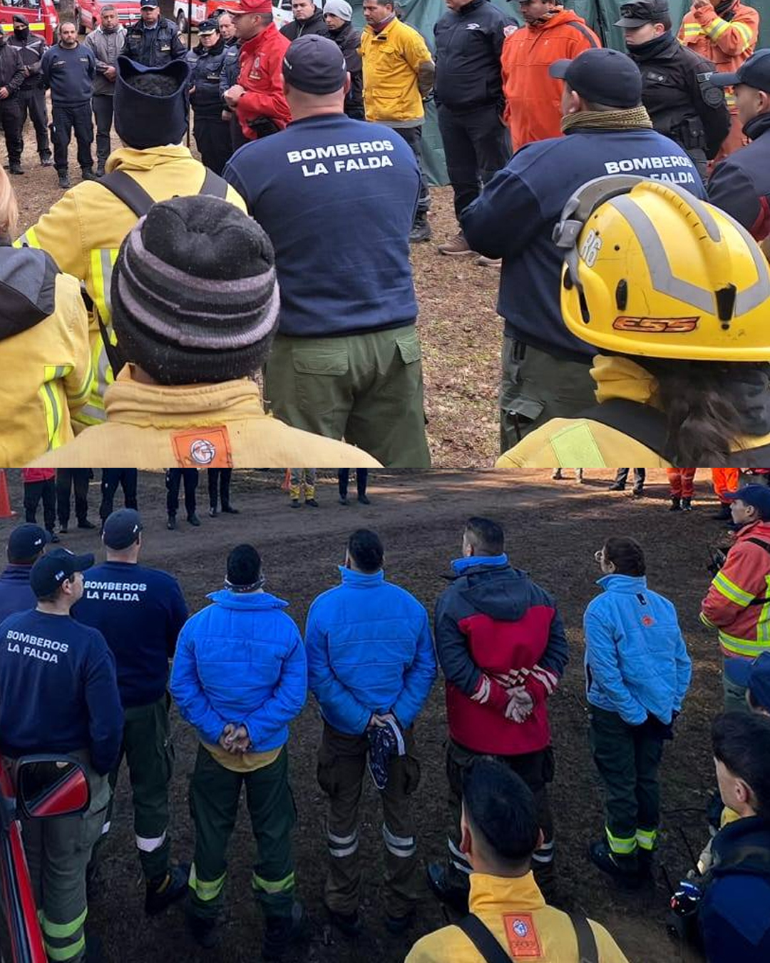 Operativo de búsqueda en La Cumbre: Participan 25 bomberos de la Agrupación Serrana