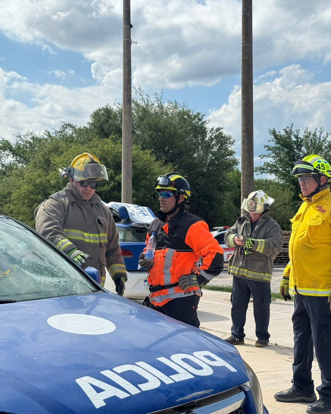 Nuevos instructores de Rescate Vehicular para la Agrupación Serrana certificados por la ANB