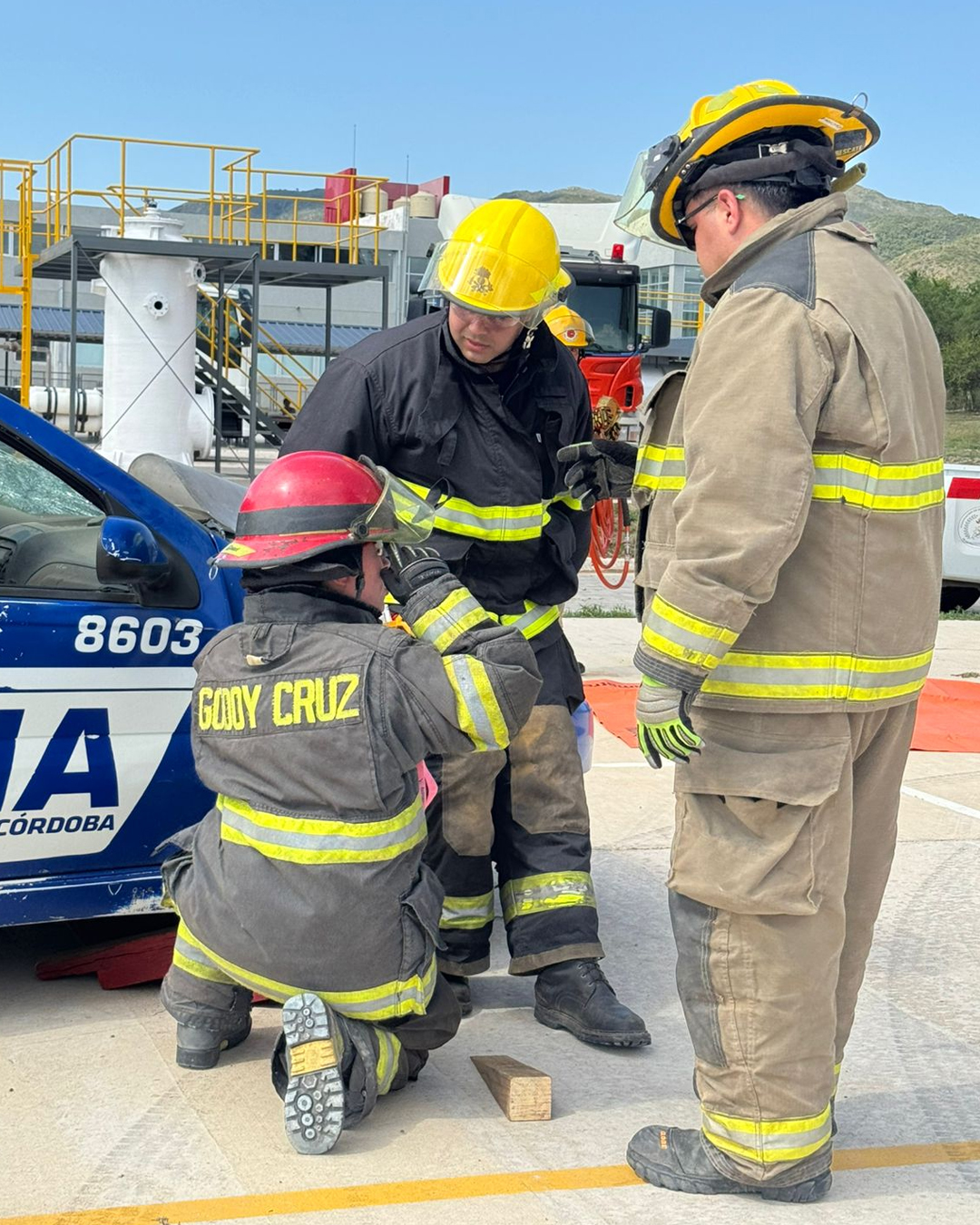 Nuevos instructores de Rescate Vehicular para la Agrupación Serrana certificados por la ANB