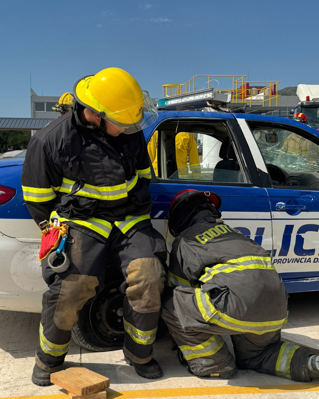 Nuevos instructores de Rescate Vehicular para la Agrupación Serrana certificados por la ANB
