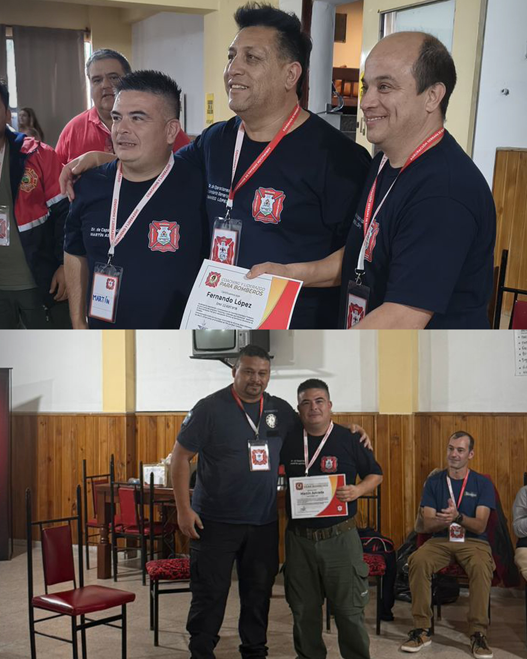 El coaching ontológico y el liderazgo marcaron el cierre del curso de Bomberos 3