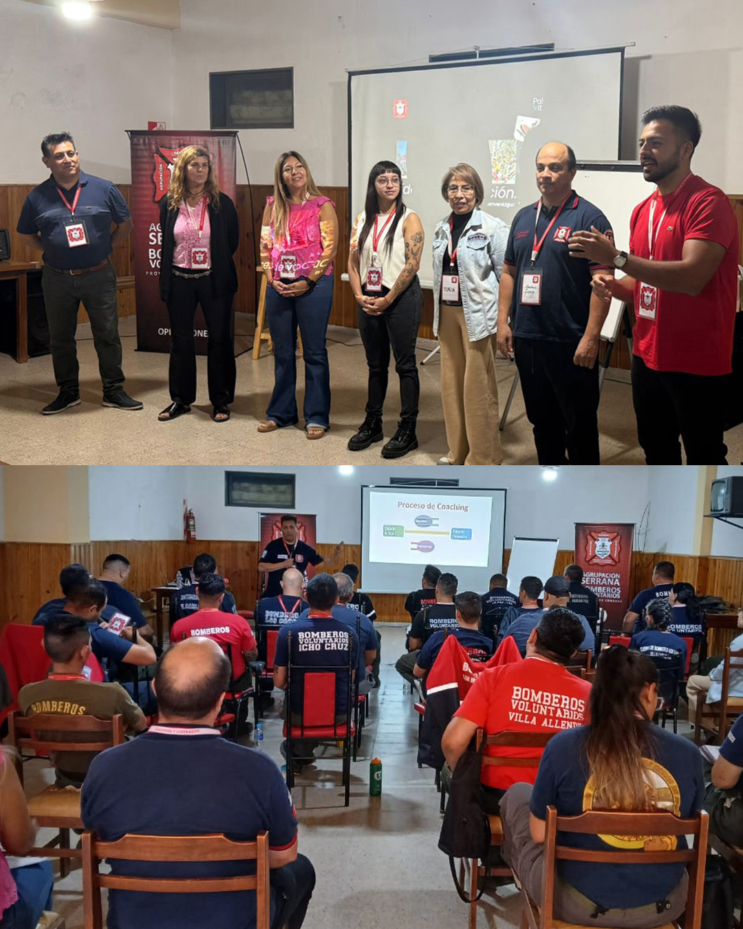 El coaching ontológico y el liderazgo marcaron el cierre del curso de Bomberos 3