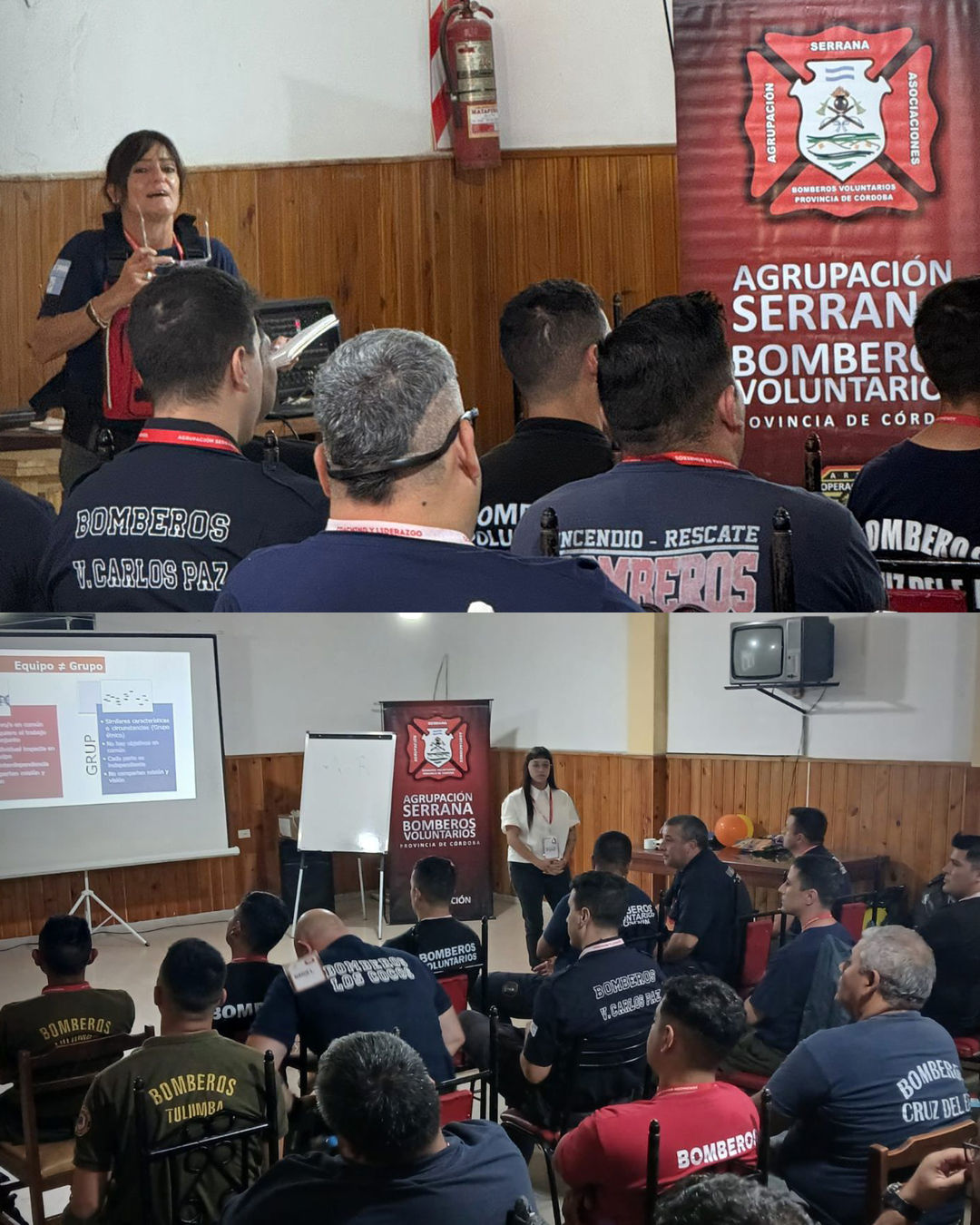 El coaching ontológico y el liderazgo marcaron el cierre del curso de Bomberos 3