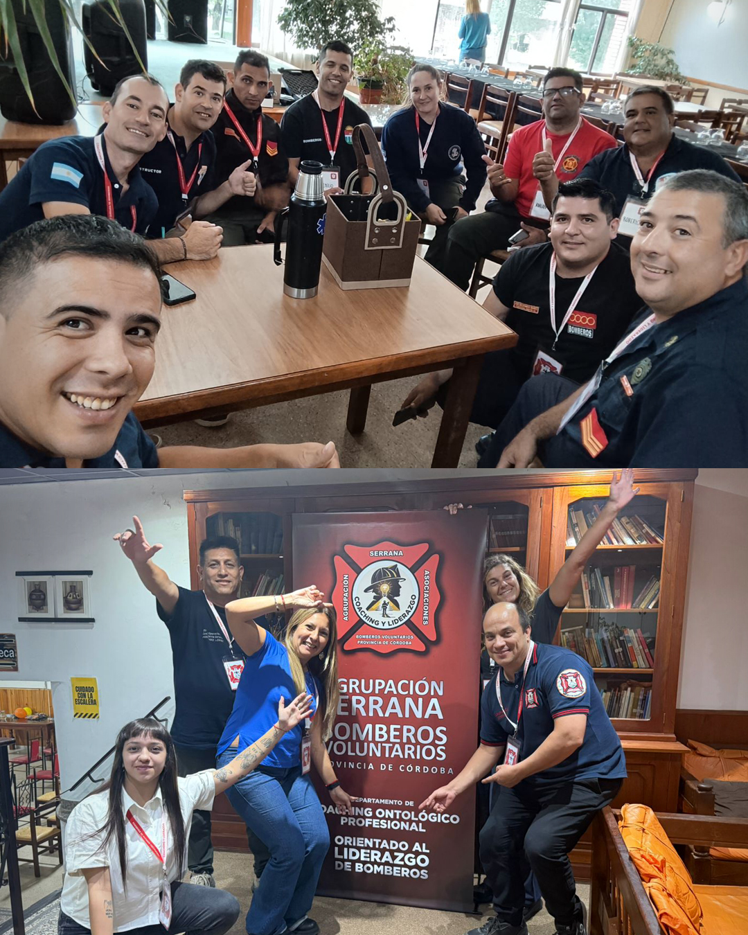 El coaching ontológico y el liderazgo marcaron el cierre del curso de Bomberos 3