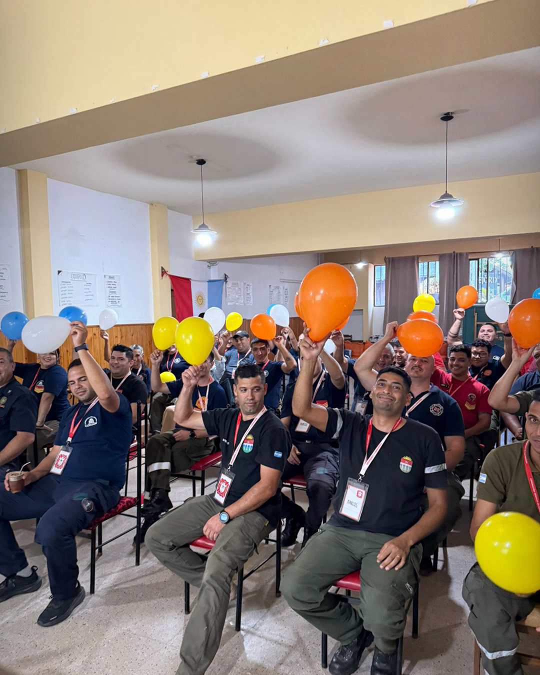 El coaching ontológico y el liderazgo marcaron el cierre del curso de Bomberos 3
