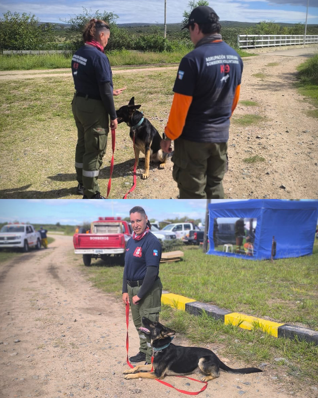 El Depto. K9 participó del 1° Encuentro Provincial de Búsqueda y Rescate